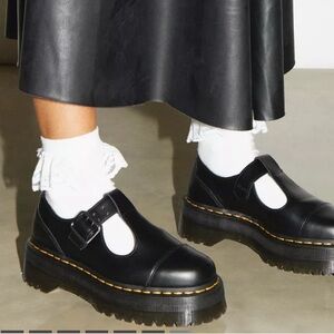 Black Platform Mary Jane Docs